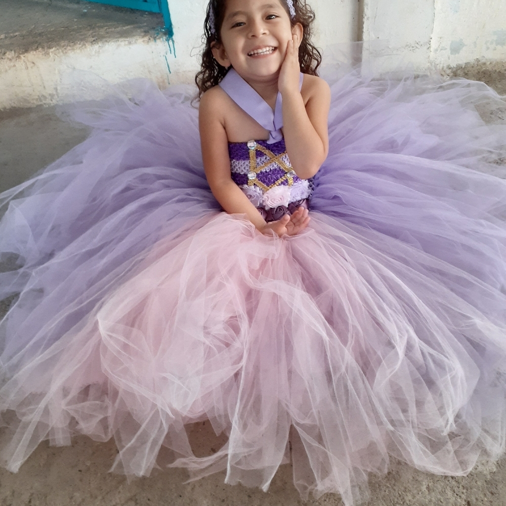 Tutu dress princess rapunzel